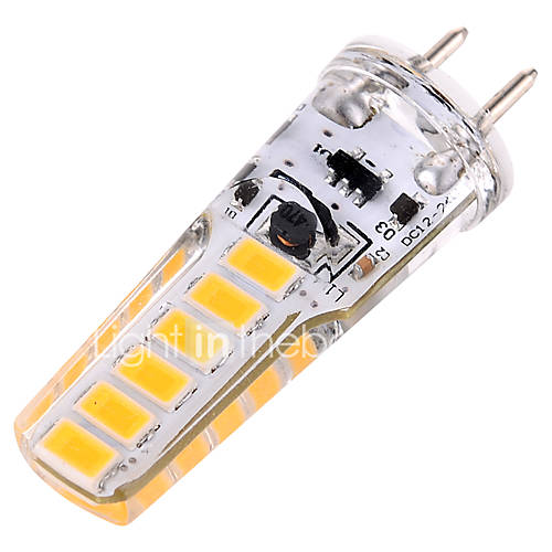 Image de 4W G6.35 LED Ã  Double Broches T 12 SMD 5730 300-400 lm Blanc Chaud Blanc Froid 2800-3200/6000-6500 K ImpermÃ©able DÃ©corative DC 12 AC 12
