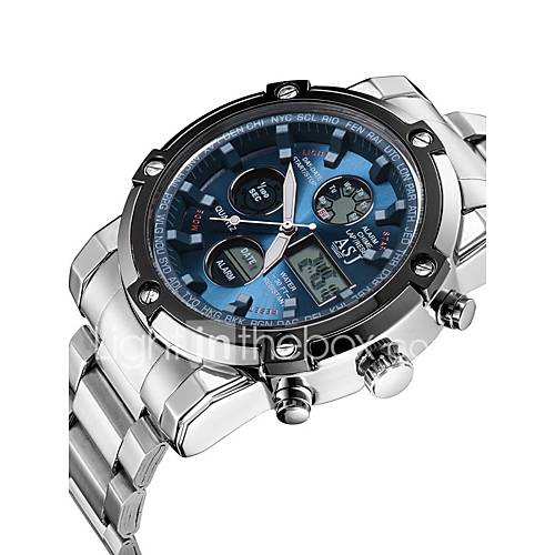 Image de ASJ Hommes Montre de Sport Montre HabillÃ©e Montre Tendance Montre numÃ©rique Montre Bracelet Japonais Quartz NumÃ©riqueLCD Chronographe