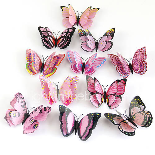 Image de Animaux Stickers muraux Autocollants muraux 3D Autocollants muraux dÃ©coratifs MatÃ©riel Repositionable DÃ©coration d'intÃ©rieur Calque Mural