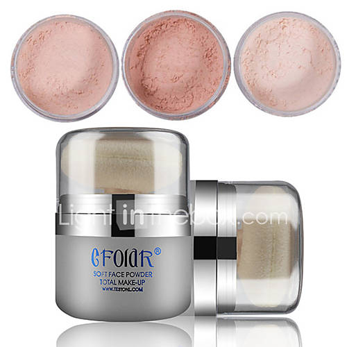 Whitening Soft Makeup Loose Powder Finishing Powder Concealer(Powder