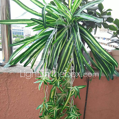 Image de 1 Une succursale Polyester Plastique Plantes Autres Corbeille Fleur Fleurs artificielles 26.771'')68
