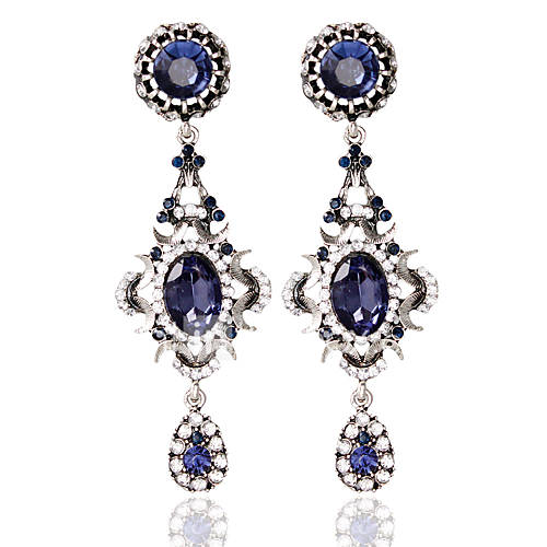 Image de Autres Bijoux Femme Mode Mariage Alliage 1 paire Bleu