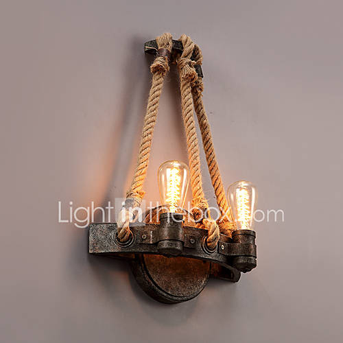 Image de AC 100-240 60 E26/E27 Rustique Retro Peintures FonctionnalitÃ© for Style mini,Eclairage d'ambiance Chandeliers muraux Applique murale