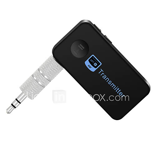 Image de Ã©metteur bluetooth stÃ©rÃ©o musique audio avec 3.5mm sortie audio pour haut-parleurs ou un casque Bluetooth