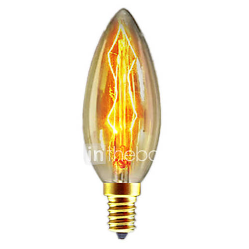 Image de c35 40w e14 ampoule Ã  incandescence ampoule rÃ©tro edison (AC220-240V)