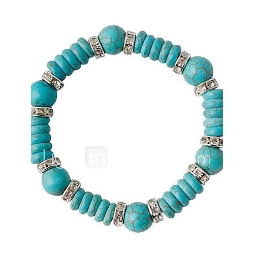 Image de Bracelet Bracelets de rive Alliage Forme de Cercle Mode Mariage Bijoux Cadeau Vert,1pc
