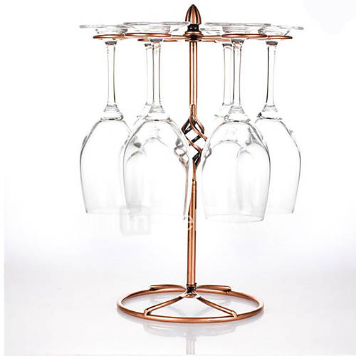 Red Wine Glass Rack Hanging Upside Down Cup Holder Hanging Goblets Wine