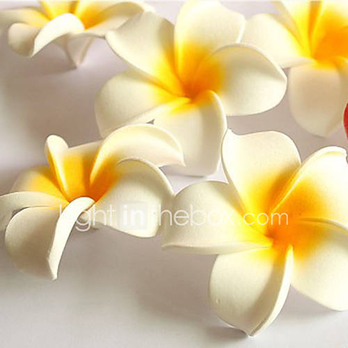 HiQ 100Pc Decorative Flowers Frangipani Petal Wedding Home Table