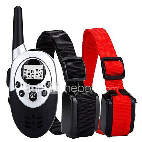 Image de aboiement Colliers d'EntraÃ®nement pour ChienAjustable/RÃ©glable Etanche Sans fil Anti-aboiement Rechargeable TÃ©lÃ©commande Leurre de