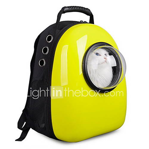 Image de Chat Chien Sac de transport Astronaute Capsule transporteur Animaux de Compagnie Transporteur Portable Respirable Mignon Couleur Pleine