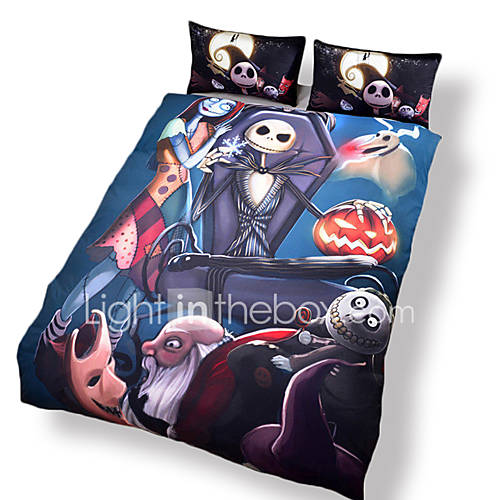 Surprise Price Nightmare Before Christmas Bedding Gift Home Unique Design Duvet Cover Set Twin