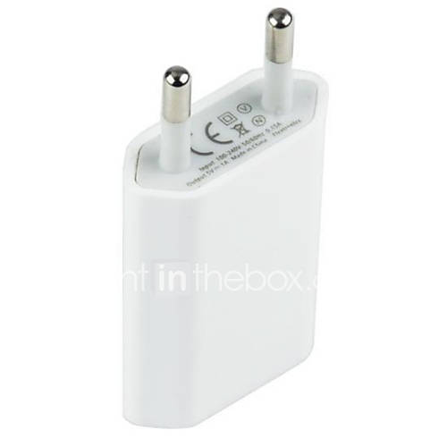 Image de 1 usb port eu plug chargeur de mobile pour iphone x iphone 8 iphone 8 plus (5v, 1.5a)