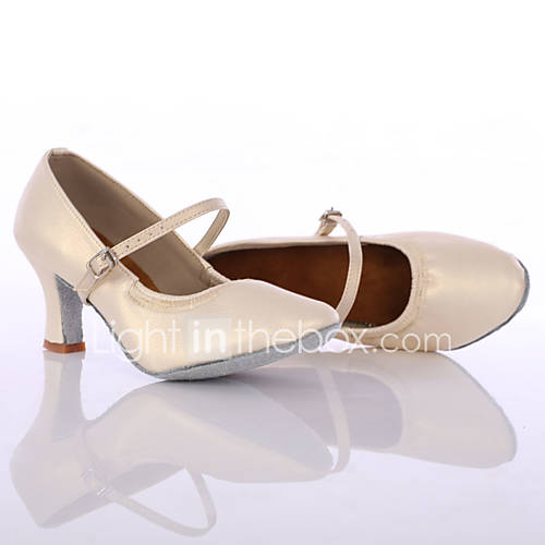 Customizable Women's Dance Shoes Leather Leather Latin / Dance Sneakers