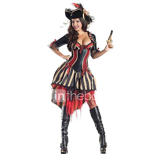 Purple Pirates Of The Caribbean Costume Female Pirate Fancy Dress