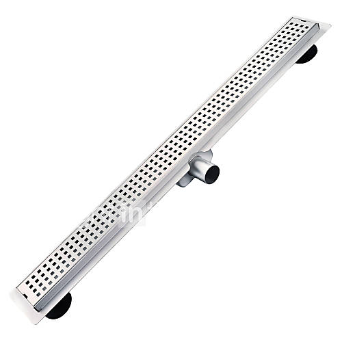L 600mm Stainless Steel 304 Linear Horizontal Shower Drain with