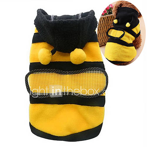 Image de Chat Chien Costume Pulls Ã  capuche VÃªtements pour Chien EtÃ© Printemps/Automne Animal Mignon Cosplay Jaune