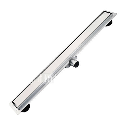 L 600mm Stainless Steel 304 Linear Horizontal Shower Drain with