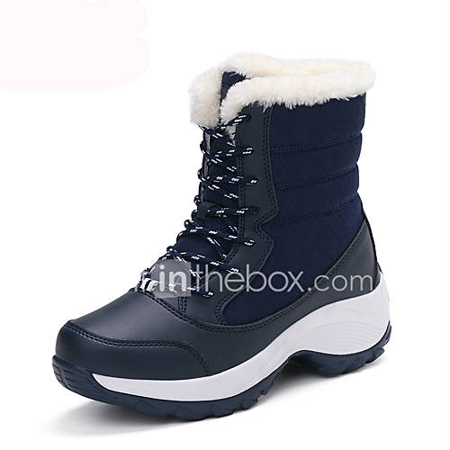 Women's Boots Winter Platform / Snow Boots Fabric Outdoor