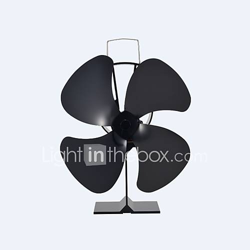 Image de autoportante chaleur 4 pales alimentÃ© Ã©cologique ventilateur poÃªle classique cheminÃ©e ventilateur 180 cfm max