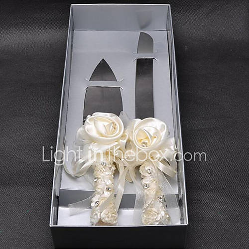 Westernstyle Wedding Wedding Cake Knife Box Highgrade Flowers Cake