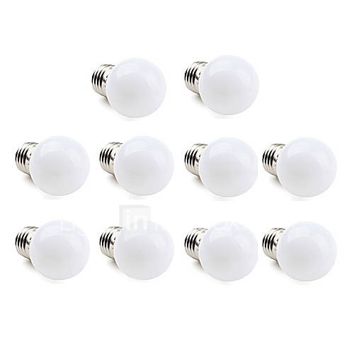 Image de 1W E26/E27 Ampoules Globe LED 12 SMD 3528 70-100 lm Blanc Chaud Blanc Froid 2700/6000 K AC 100-240 V