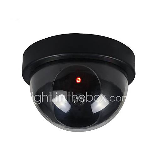 Image de camÃ©ra factice haute cctv de simulation lampe Ã©cran bombÃ© observateur de chien de garde