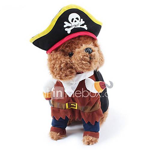 Image de Chat Chien Costume VÃªtements pour Chien Hiver Printemps/Automne Dessin-AnimÃ© Mignon Cosplay Halloween Marron