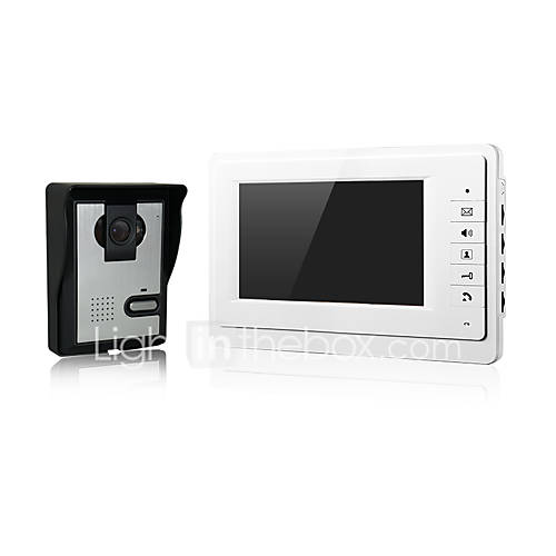 Image de 7 pouces moniteur handfree Ã©cran couleur tft lcd 1c1 une vision nocturne unitÃ© de camÃ©ra extÃ©rieure porte d'entrÃ©e vidÃ©o