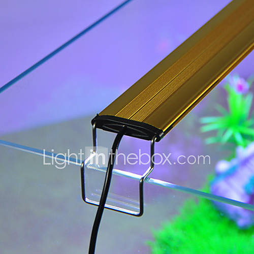 Image de Aquarium Eclairage LED Blanc Bleu Ajustable Lampe Ã  LED AC 100-240V