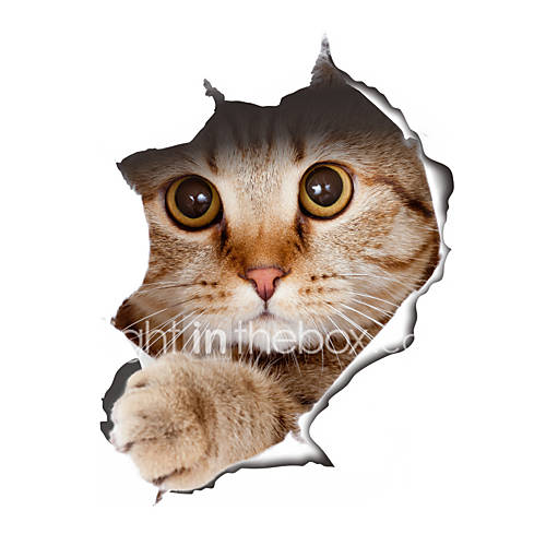 Image de Animaux Mode Forme Stickers muraux Autocollants avion Autocollants muraux dÃ©coratifs Autocollants toilettes,Vinyle MatÃ©rielLavable