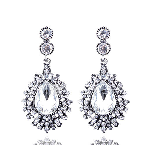 Image de / Boucles d'oreille goutte Bijoux Mariage SoirÃ©e Quotidien DÃ©contractÃ© Alliage 1 paire Argent