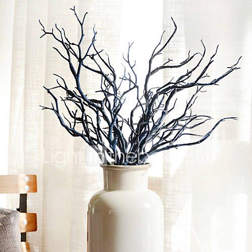 Image de 2 Une succursale Plastique Autres Fleur de Table Fleurs artificielles 36