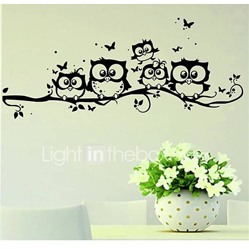 Image de Animaux Stickers muraux Autocollants avion Autocollants muraux dÃ©coratifs,Vinyle MatÃ©riel Amovible DÃ©coration d'intÃ©rieur Calque Mural