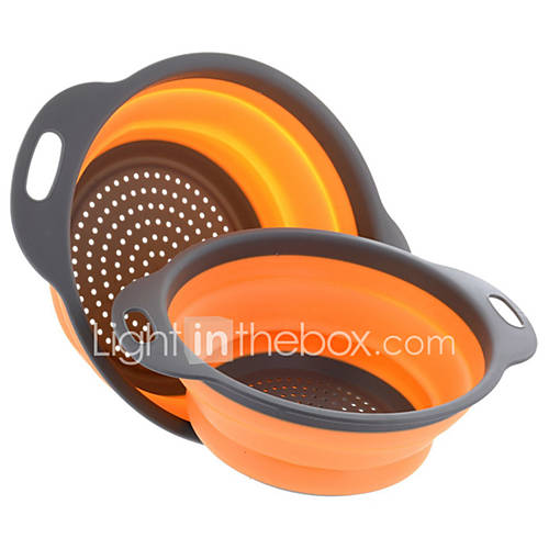 Image de 2 piÃ¨ces pomme Orange Fraise PÃªche Pourpre Fruit Basket For Pour Fruit Silikon Haute qualitÃ© Creative Kitchen Gadget NouveautÃ©s