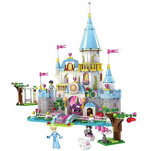 Image de Blocs de Construction Petites Figurines Ã  Construire Jouets ChÃ¢teau Princesse 669 PiÃ¨ces