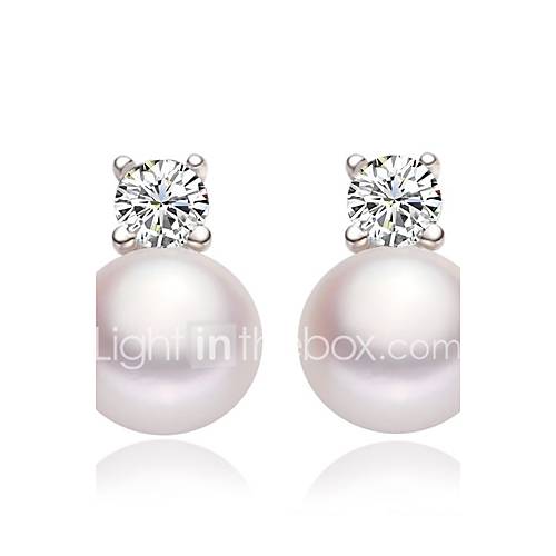 Image de Boucles d'oreille goujon Perle imitÃ©e bijoux de fantaisie Imitation de perle Bijoux Pour Mariage SoirÃ©e Quotidien DÃ©contractÃ©