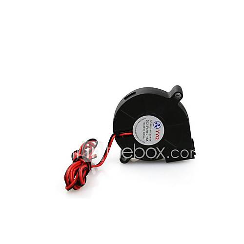 Image de Anet 5015 turbo ultra silencieux petit ventilateur - noir