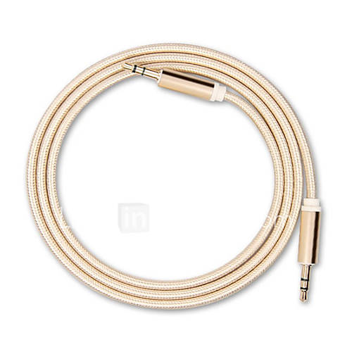 Image de 3.5mm Ã  3.5mm cÃ¢ble jack voiture aux audio de type rond mini-Ã©tendu cÃ¢ble auxiliaire audio pour iphone mp3 / mp4 casque haut-parleur
