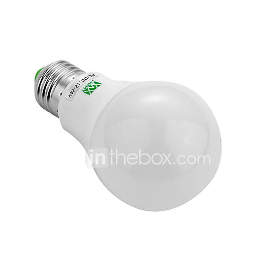 Image de 5W E26/E27 Ampoules Globe LED 10 SMD 5730 400-500 lm Blanc Chaud Blanc Froid 2800-3200/6000-6500 K DÃ©corative AC 12 V