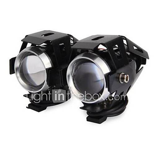 Image de 2 pcs 20w 2000lm Transformateurs de moto laser canon les projecteurs de U5 gÃ©nÃ©raux modifiÃ©s lampes Ã  led
