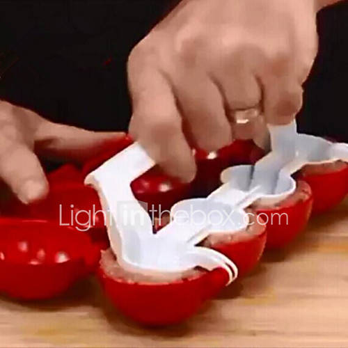 Image de 1 piÃ¨ces Boulette de viande Mold DIY For Pour la viande Plastique Haute qualitÃ© Creative Kitchen Gadget