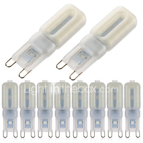 Image de 3W G9 LED Ã  Double Broches T 22 SMD 2835 400-450 lm Blanc Chaud Blanc Froid 2700-6500K K IntensitÃ© RÃ©glable DÃ©corative AC 100-240 V