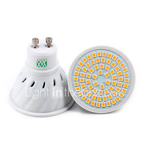 Image de 7W GU10 GU5.3(MR16) E26/E27 Spot LED 72 SMD 2835 500-700 lm Blanc Chaud Blanc Froid Blanc Naturel 2800-3200/4000-4500/6000-6500 K