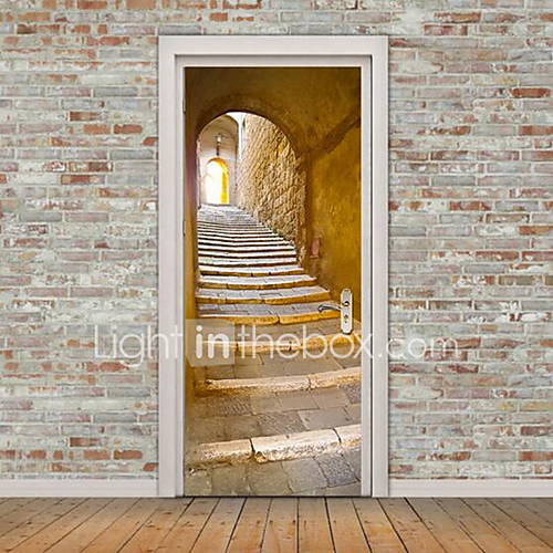 Image de Architecture Stickers muraux Autocollants muraux 3D Autocollants muraux dÃ©coratifs,Vinyle MatÃ©riel DÃ©coration d'intÃ©rieur Calque Mural