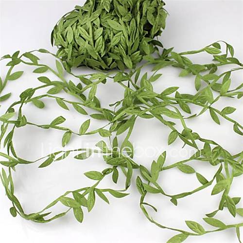 Image de 20 mÃ¨tres en soie feuilles en forme de feuilles artificielles pour dÃ©coration de mariage diy couronne cadeau scrapbooking artisanat fausse