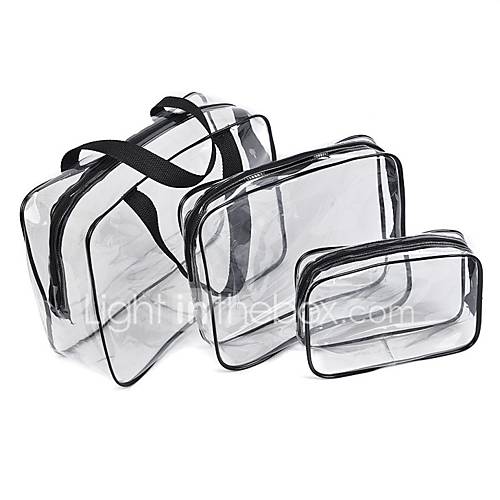 Image de 3 piÃ¨ces Sacoches & Trousses Etanche RÃ©sistant Ã  la poussiÃ¨re Doux Rectangulaire pour Dissolvant CrÃ¨me pour les mains Lotion pour les