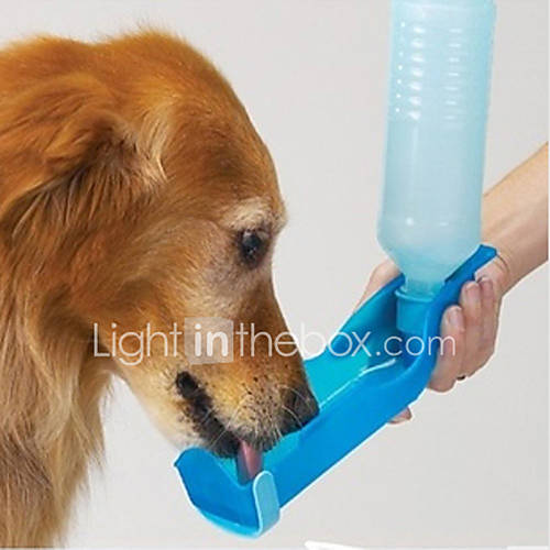 Image de Chat Chien Bols & Bouteilles d'eau Animaux de Compagnie Bols & alimentation Etanche Portable Rouge Bleu Rose