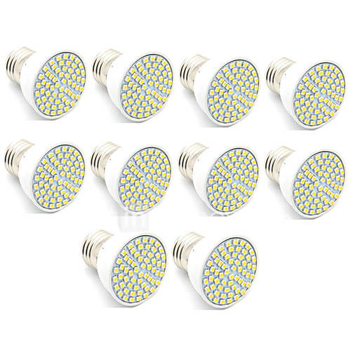 Image de 3.5 GU10 Spot LED MR16 60 SMD 2835 300 lm Blanc Chaud Blanc Froid 3000/6500 K DÃ©corative AC 100-240 V
