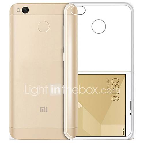Image de Asling pour xiaomi redmi 4x housse couvercle transparent caisse arriÃ¨re transparent tpu doux
