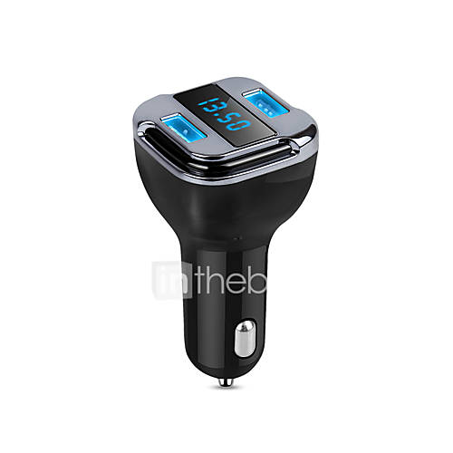 Image de Charge Rapide Affichage LED Multiport Prise US 2 Ports USB Chargeur Seulement DC 5V/4.8A